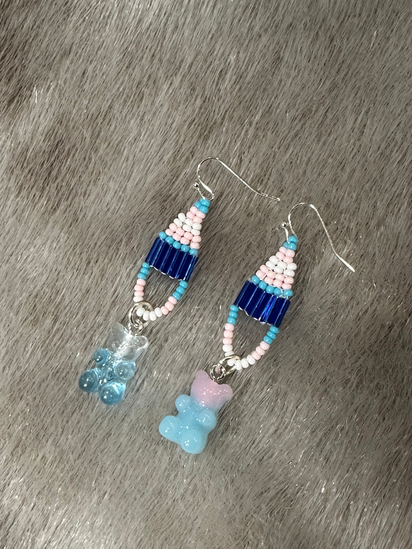 transgender pride earrings